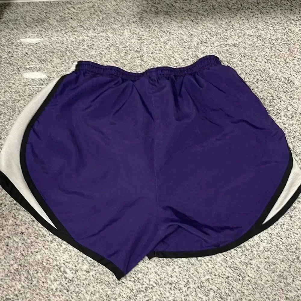 Nike shorts size XS purple, white and black